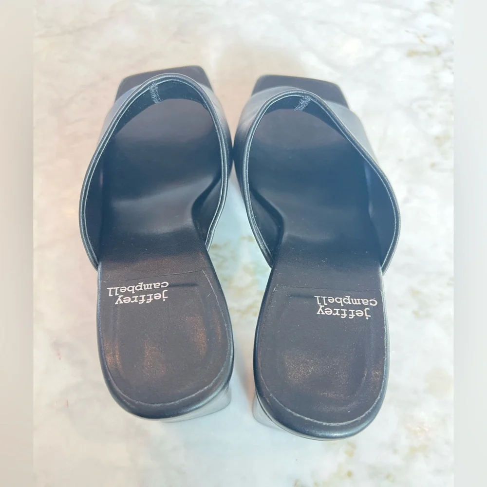 Jeffrey Campbell Caviar Platform Slide Sandal - Picture 9 of 10